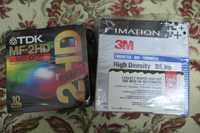 Cutii de 10 Dischete Floppy 1,44 Mb 2HD TDK Imation 3M NOI SIGILATE