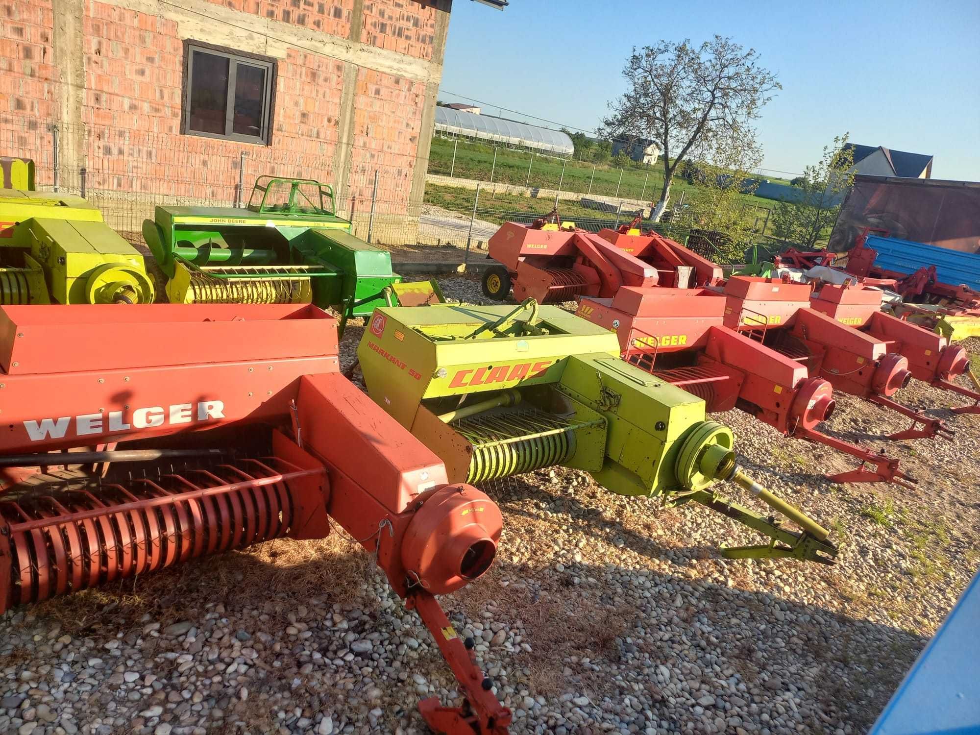 Presa de baloti,balotiera John D332A,336A, Claas Marcant 40,50 W42,53