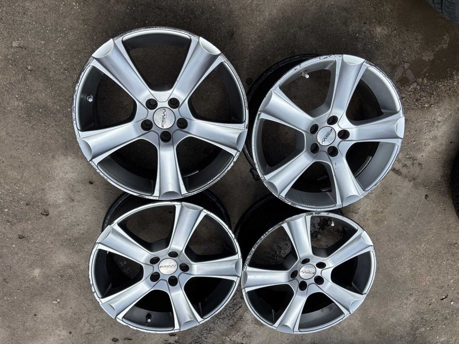 Set jante aluminiu R17 5x100 VW Audi etc