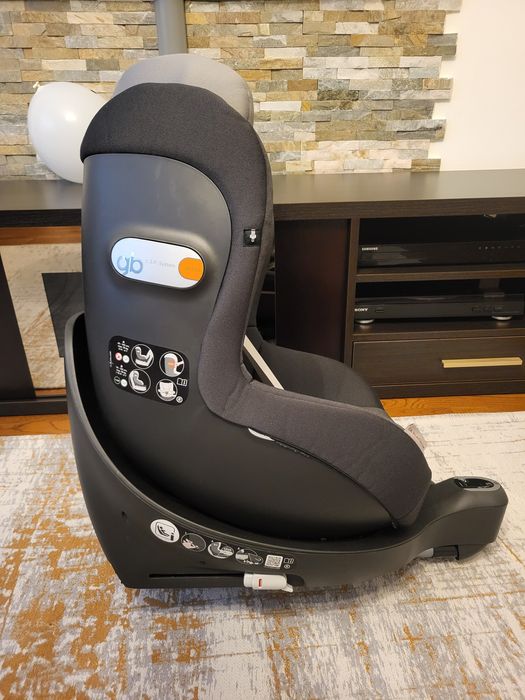 GB Platinum scaun auto pentru copii Vaya 2 i-Size Silver Fox Grey