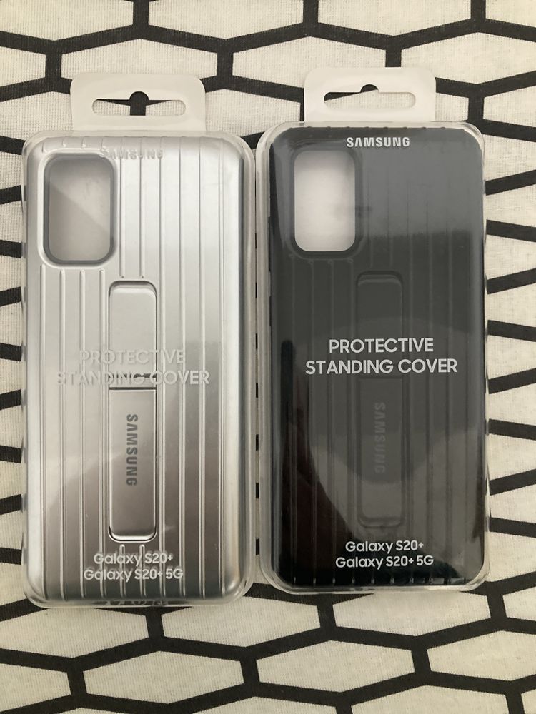 Husa originala Protective Standing Cover Samsung Galaxy S20 Plus Ultra