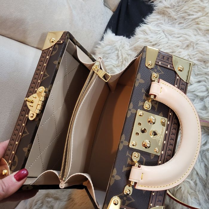 Louis Vuitton trunk дамска чанта