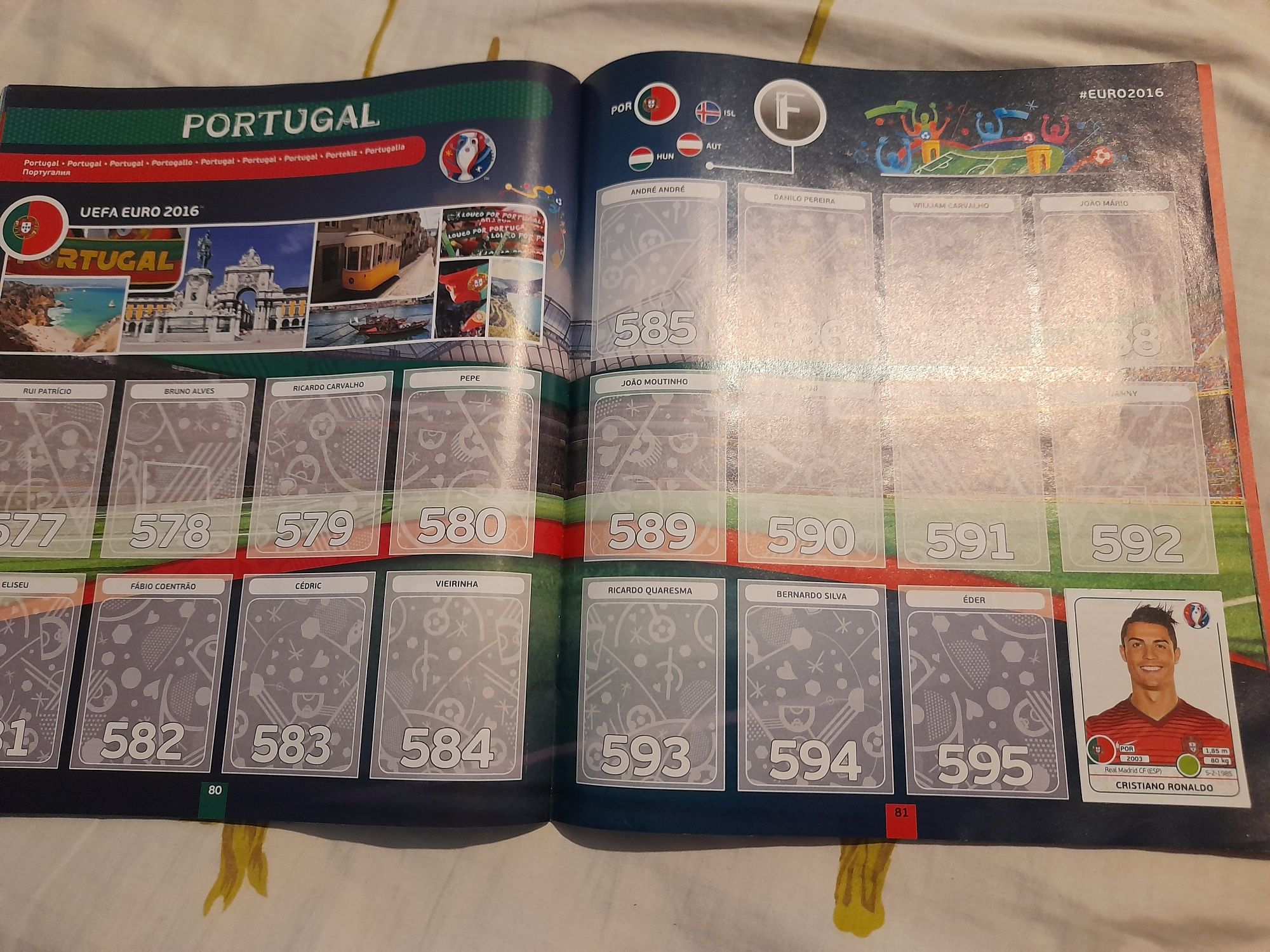 Album Panini Uefa Euro 2016 France