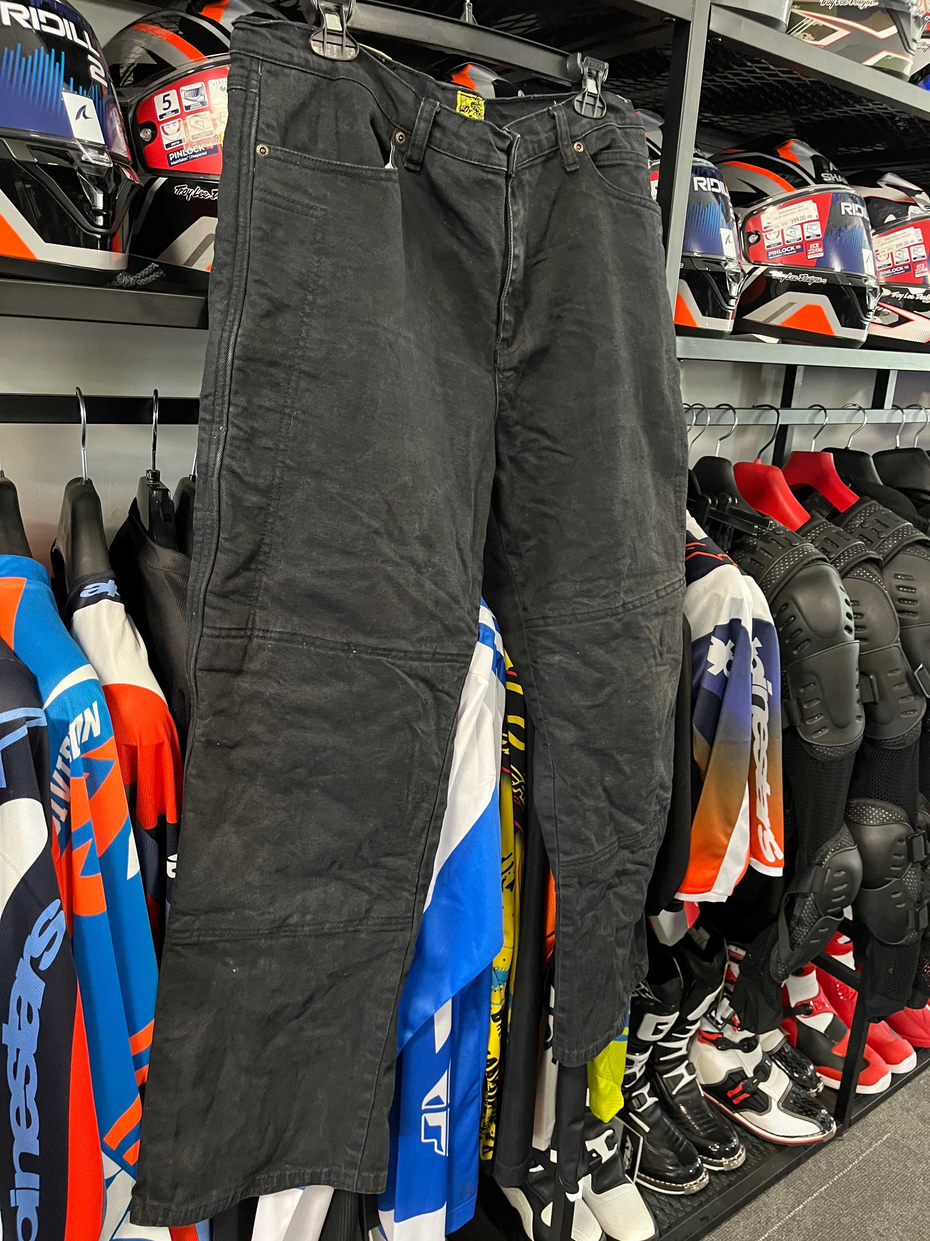 Мото дънки DRAG IN Jeans ,протектори и KEVLAR , разм.XL-36 ,като нови,