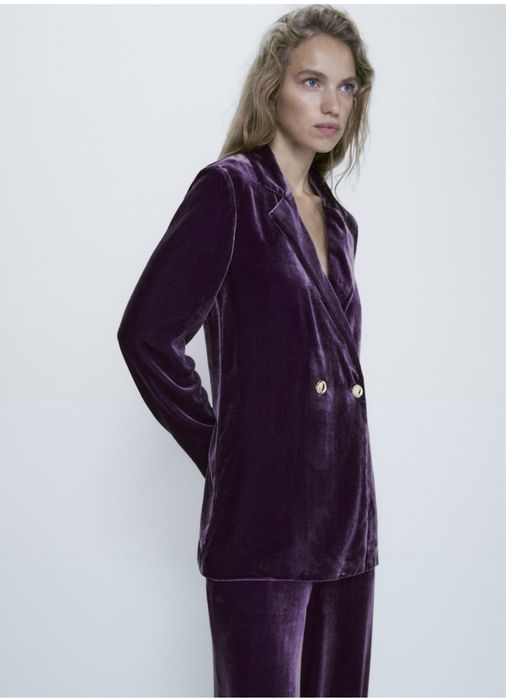 Blazer catifea Massimo Dutti, Special Edition