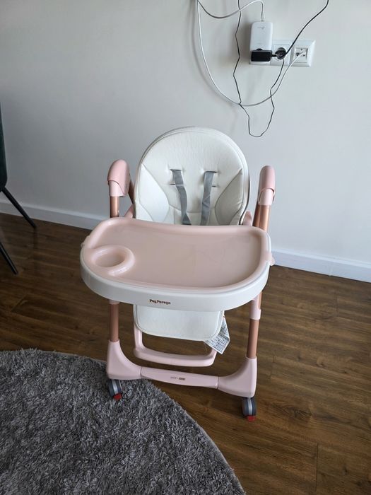 Столче за хранене PegPerego, розово