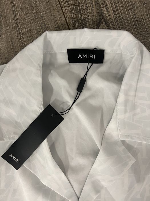 Compleu amiri alb cu albastru, M