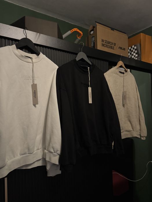 Fear of god ESSENTIALS блуза с дълъг ръкав