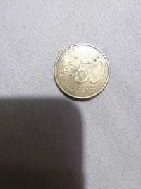 Moneda 50 eurocenți 2002