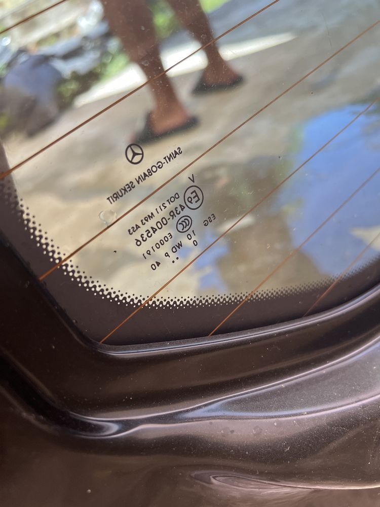 Mercedes Benz Vito V-klasse А 447 багажник стъкло