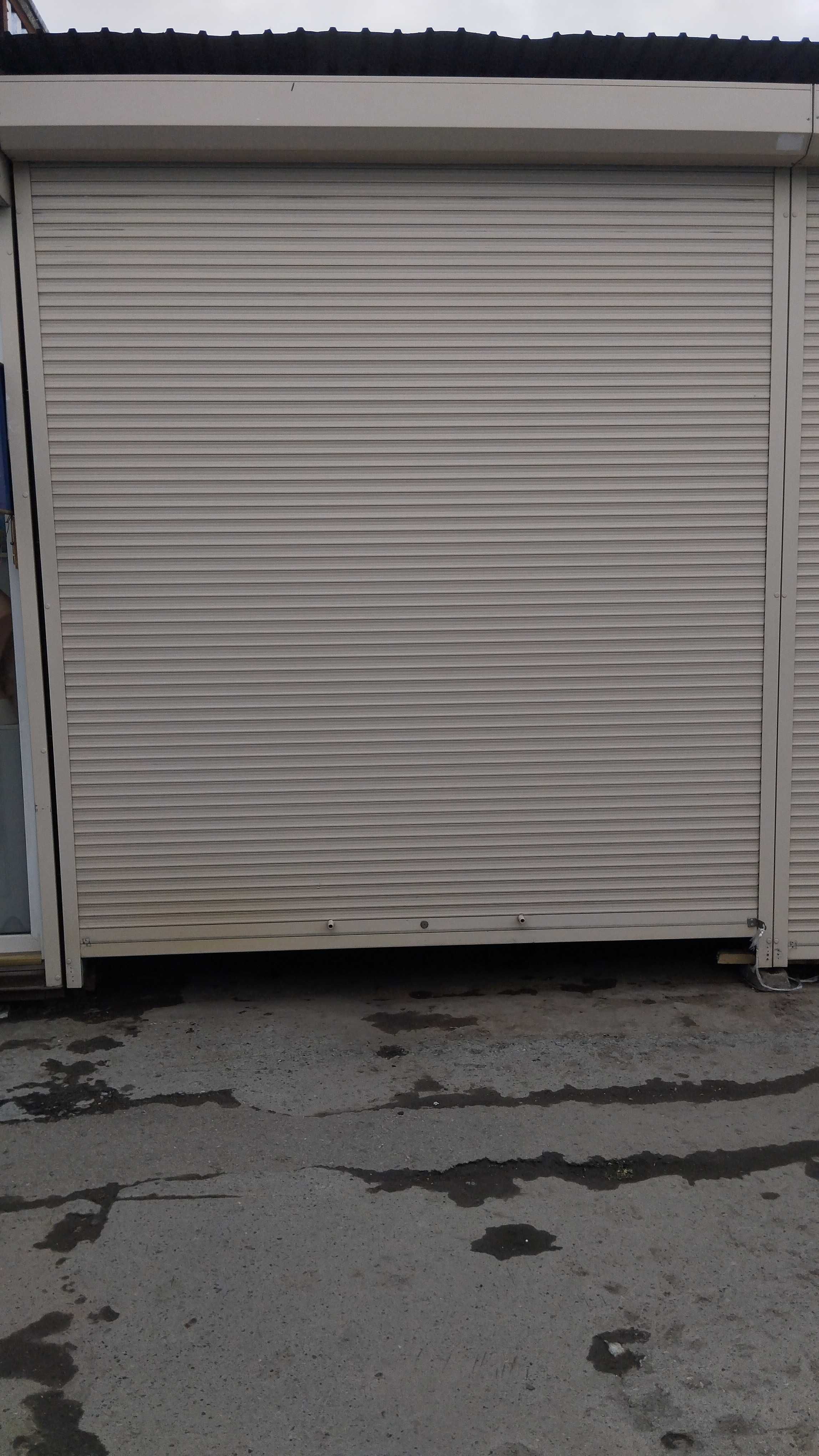 Рольставни от 1.5 до 2.5 м. б.у. с установкой
