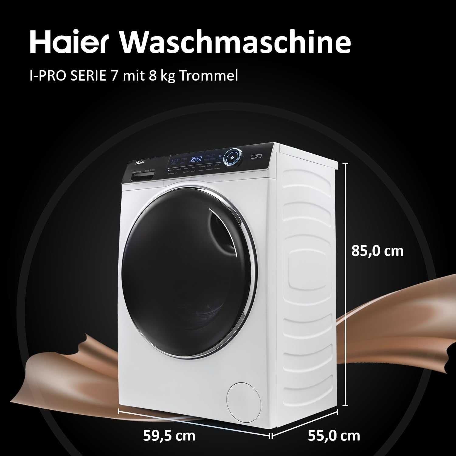 Пералня Haier I-Pro Serie 7 HW80-B14979 8kg AquaProtect 1400rpm Клас А