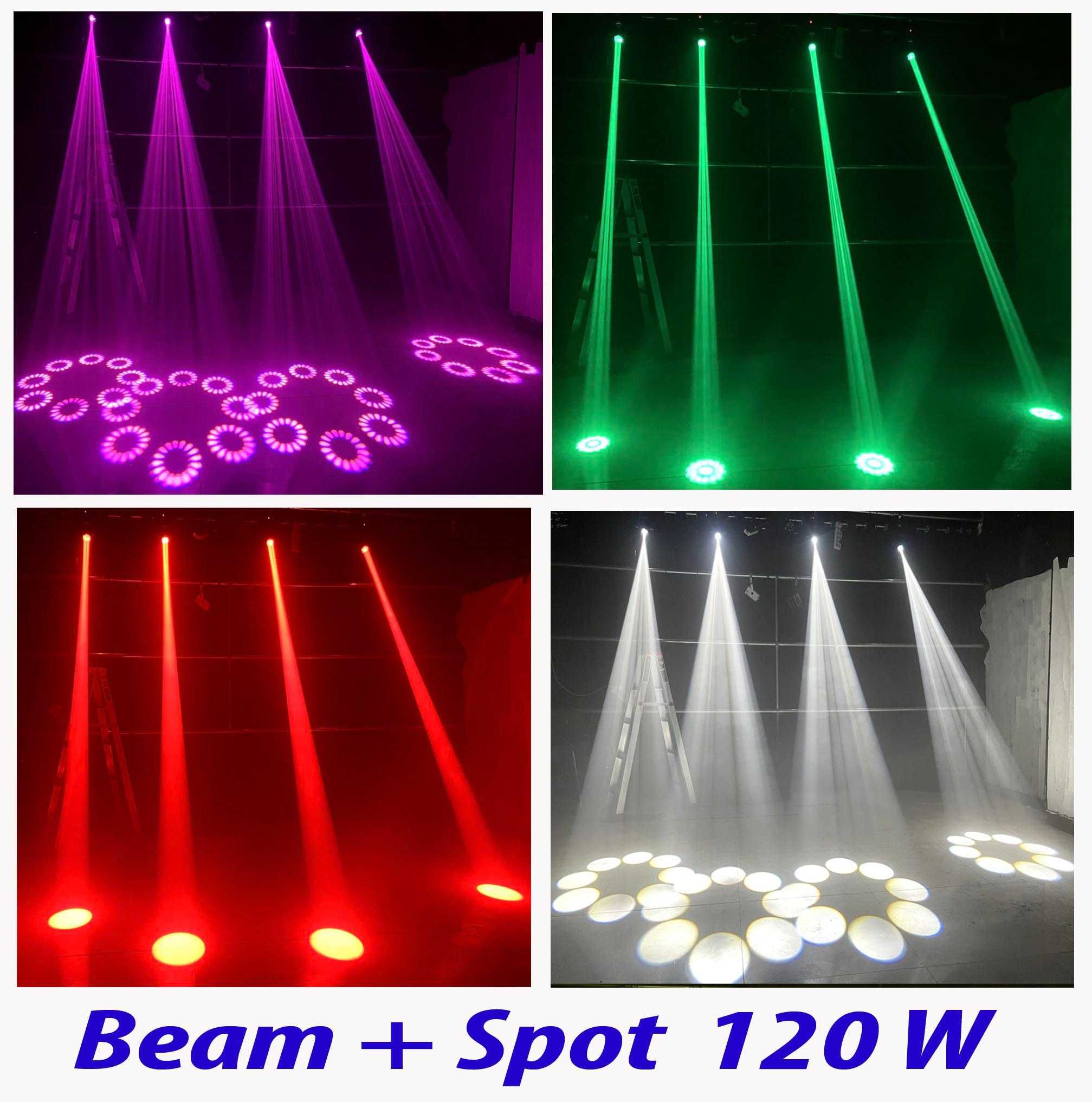 Moving Head BEAM + SPOT 120W  Nou Sigilat Ca Beam 7R Lumini DJ