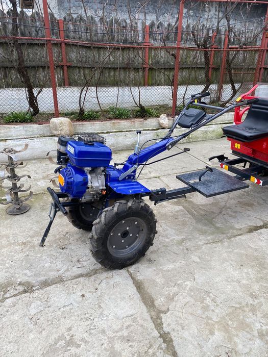 Motocultor Rabota K13-Q130 cu remorca Rotakt