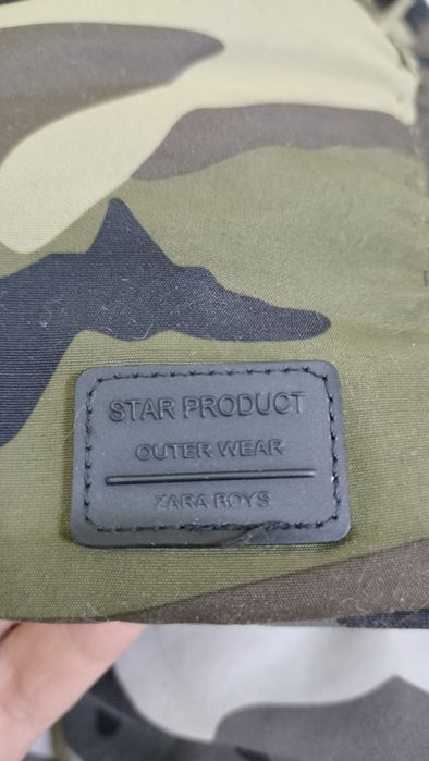 Куртка Zara  двухсторонняя мужская б/у