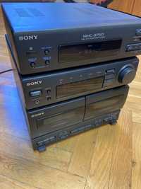 Minisistem vintage Sony MCH-3750 fara CD, pt.piese, partial functional