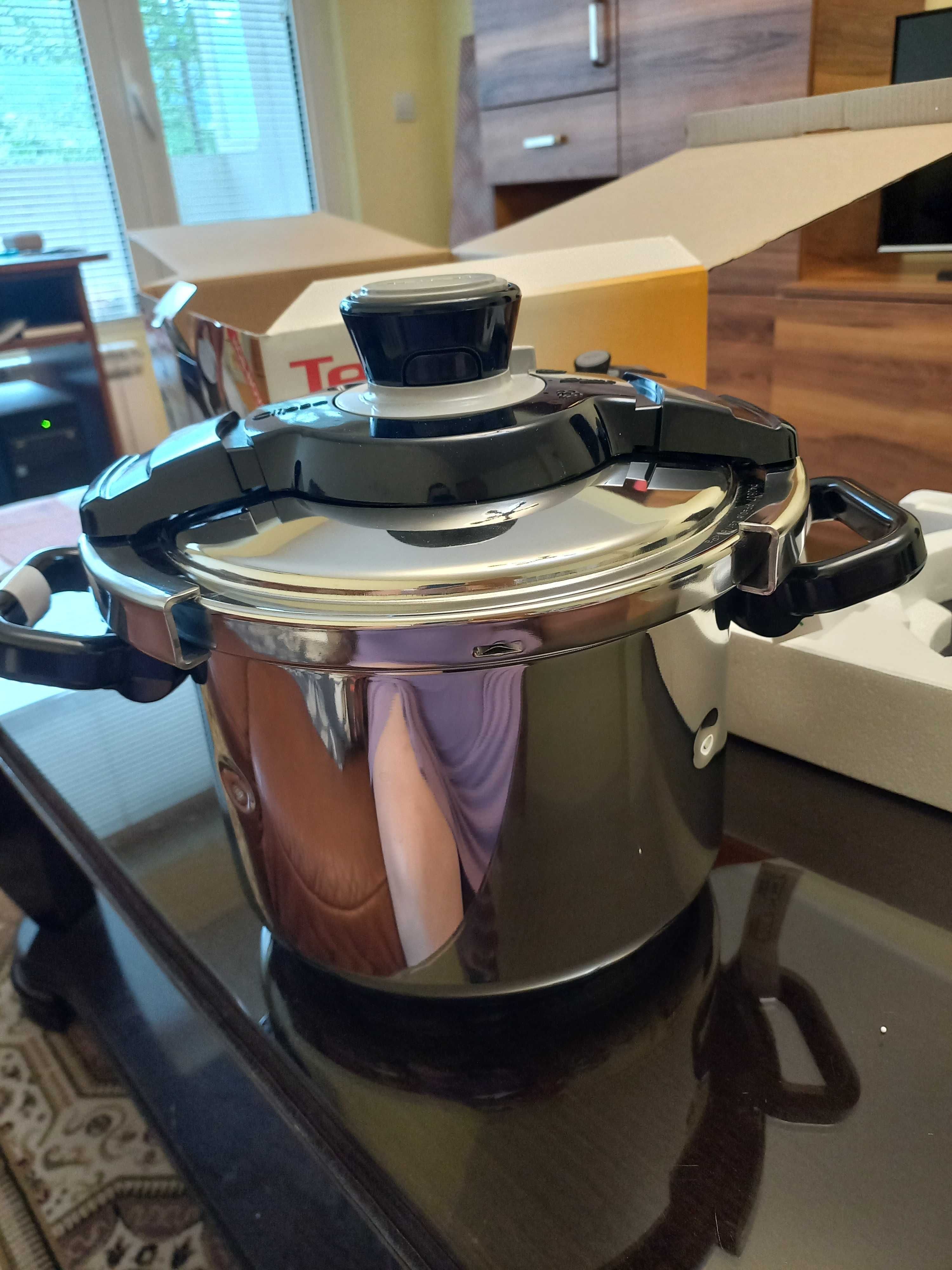 тенджера под налягане TEFAL Clipso modulo