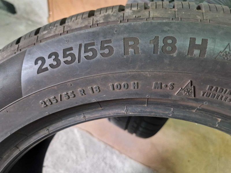2 Continental R18 235/55
зимни гуми DOT4120