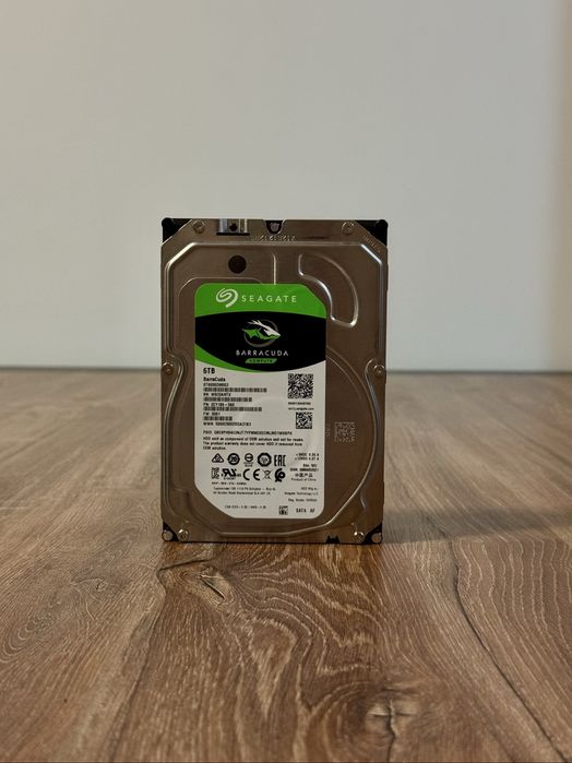 Seagate Barracuda 6TB – вътрешен HDD за PC / NAS / Storage