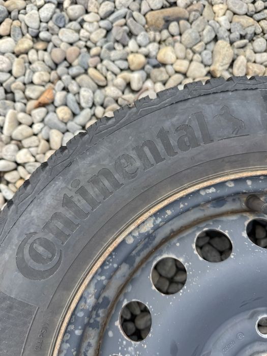 Jante 5x112 / R15 + Anvelope iarna Fulda + Continental 195/65/15 M+S