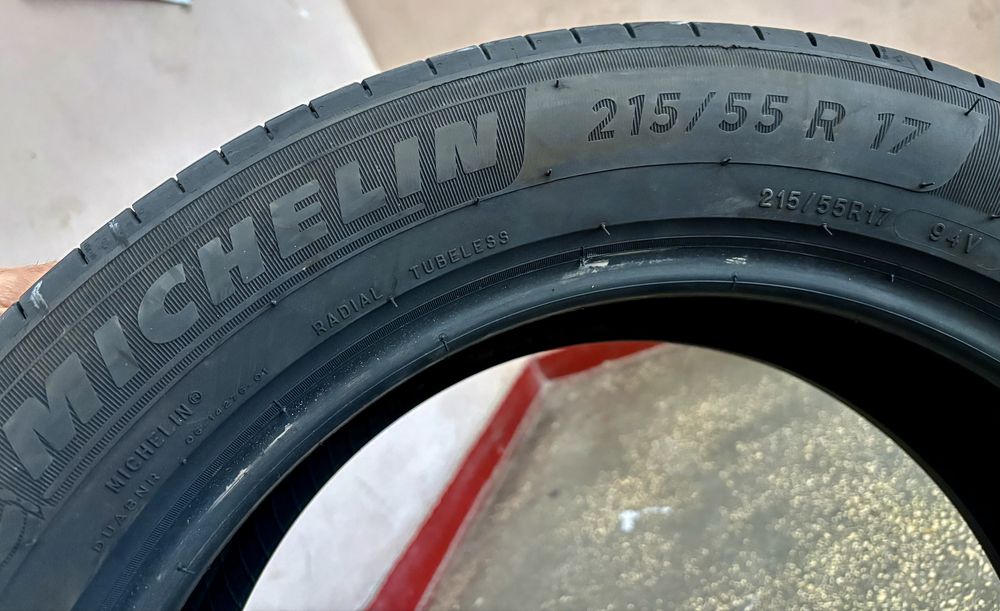 2 anvelope Michelin Primacy 4 de vara, 215 55 R17, stare f buna