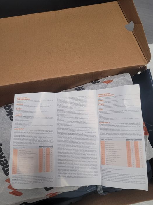 Работни обувки сиви пластмасово бомбе