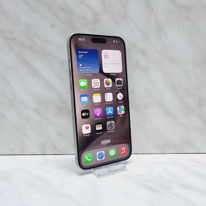 iPhone 15 Pro Max 256GB, 100% Baterie Zeus Amanet Militari 32370