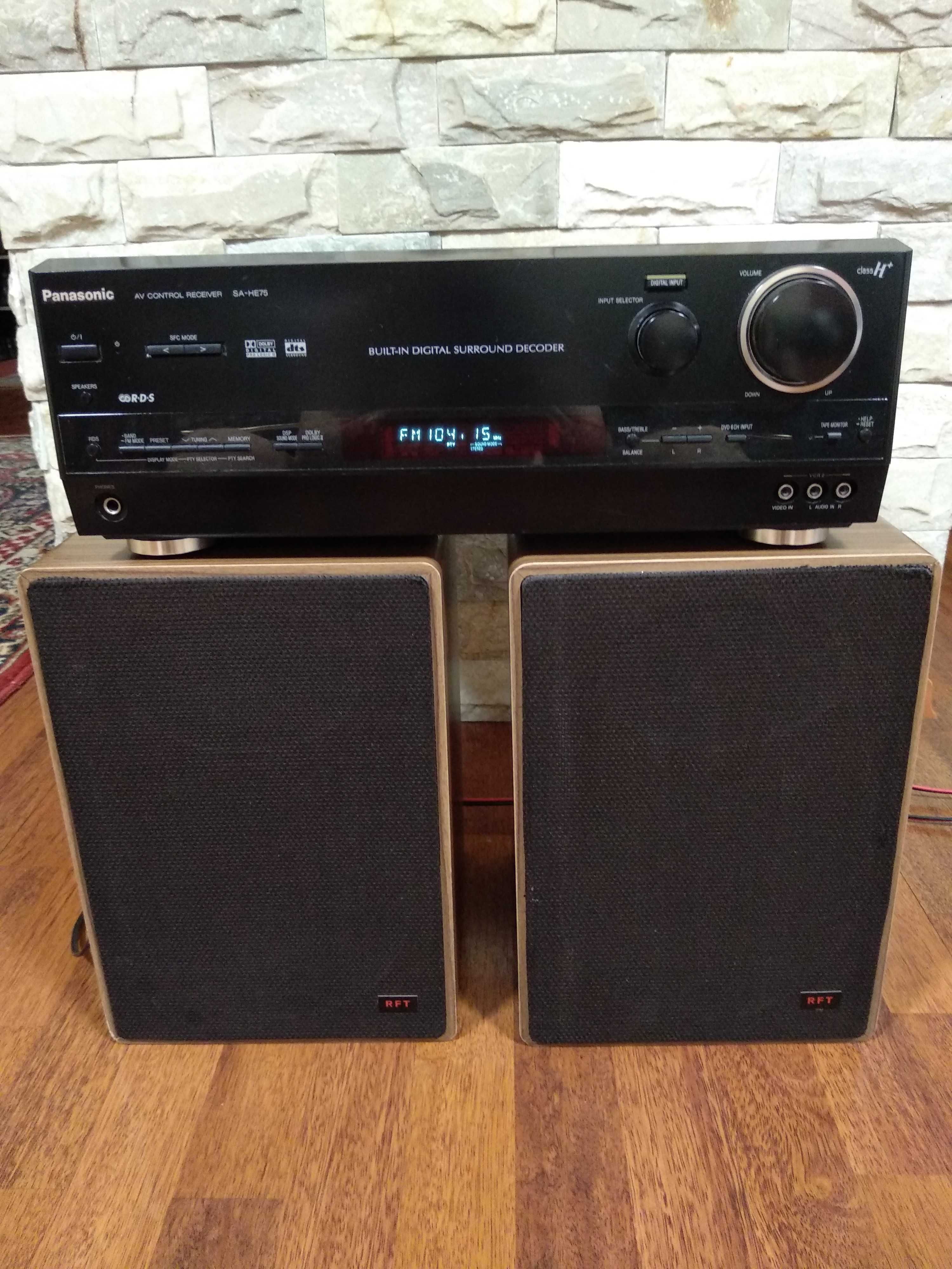 Ресивер - усилитель Panasonic SA-HE 75