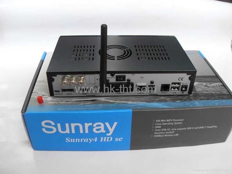 Dreambox 800 HD Triple TUNER (SunraySR4) + Radio INTERNET