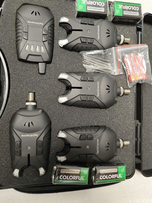 SET Avertizori cu Statie EagleKing 4+1 cu SNAG BARR + 4 Swingere MKM3