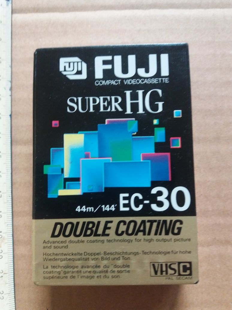 Caseta video Fuji Super HD , EC-30, sigilata