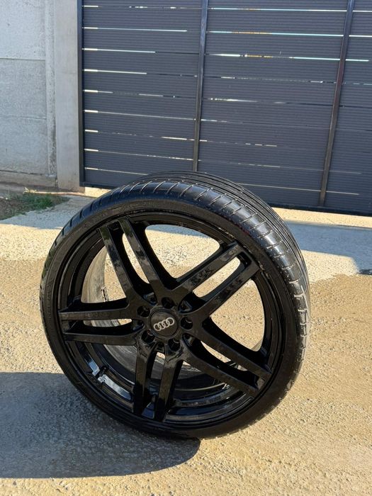 Vând jante originale  AUDI -VW + cauciucuri RUN FLAT
