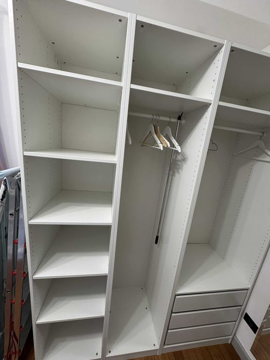 Dulap alb modern modular – 175x237x58 cm