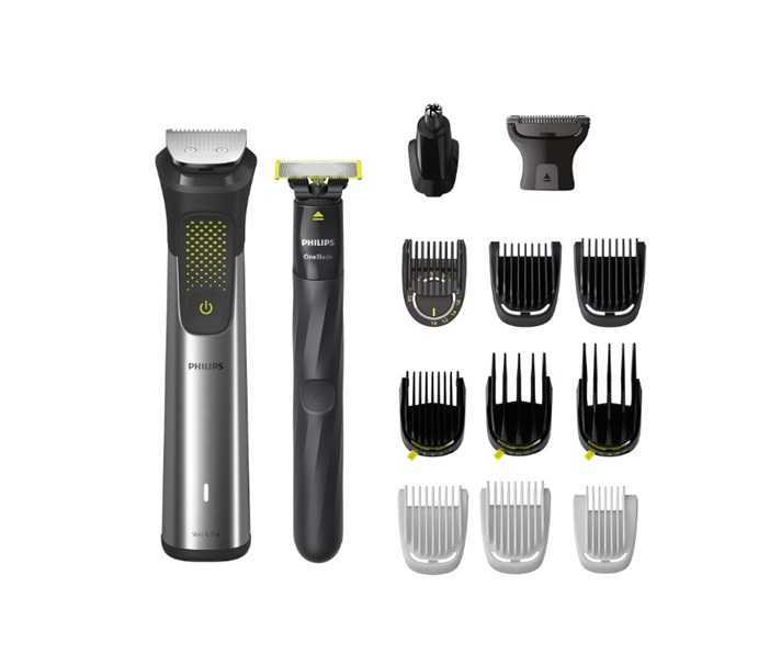Комплект тримери PHILIPS 15 in 1 и OneBlade MG9552/15