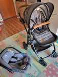 Carucior Lionelo, 3 in 1, Amber gri