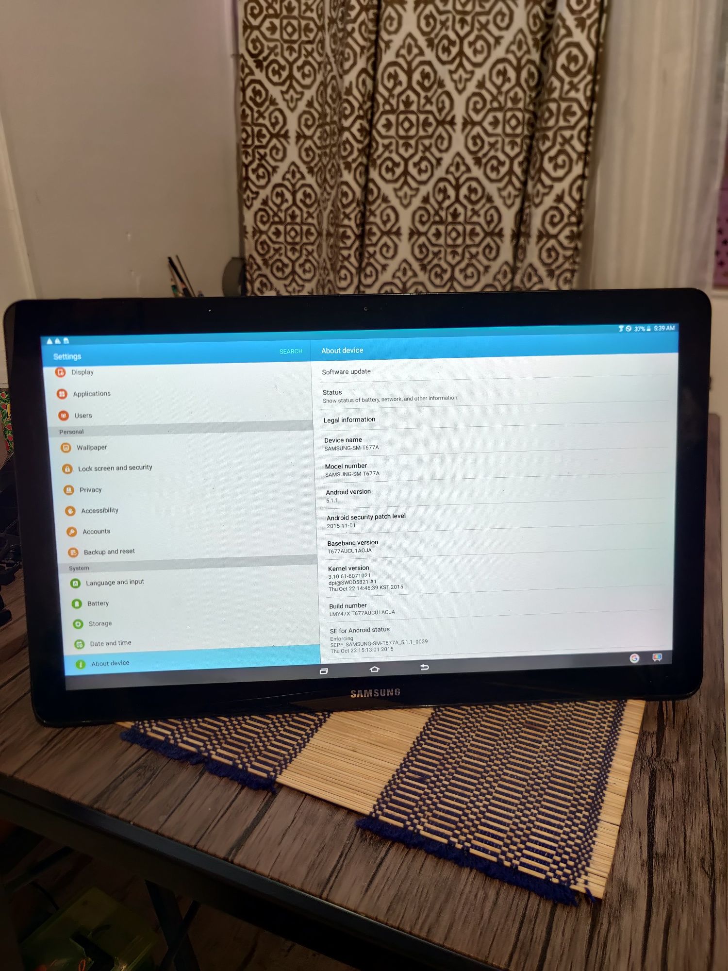 samsung galaxy view