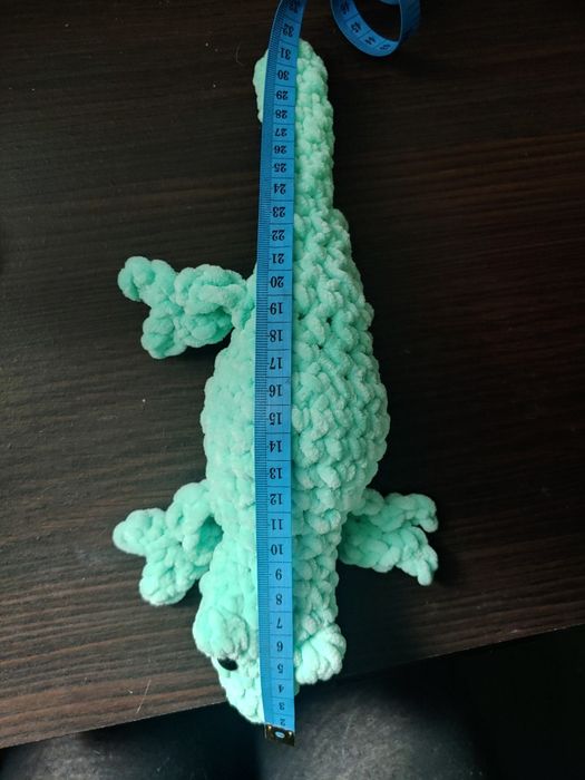 Jucarie gecko crosetata