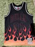 Jersey Dennis Rodman Mitchell and Ness