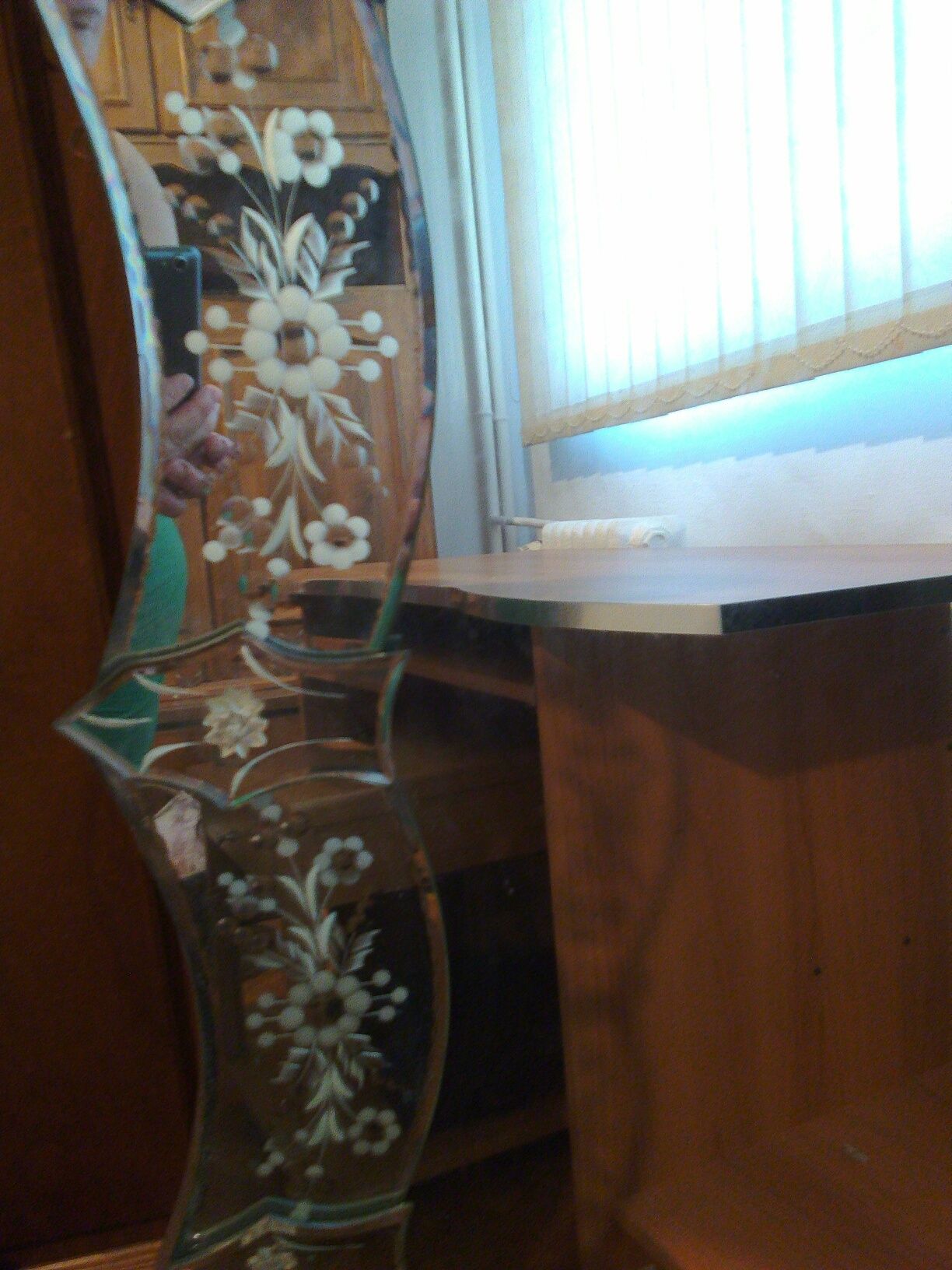 Oglinda cristal venetiana 70 × 120 cm