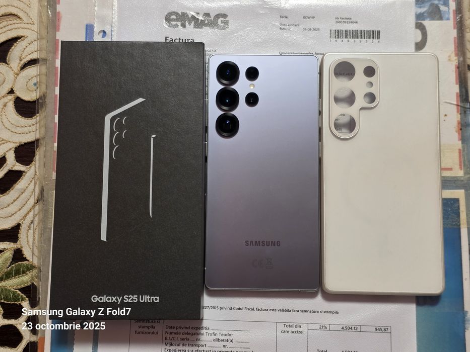 Samsung Galaxy S25 Ultra 5G - 512 GB Silver Blue / Garantie