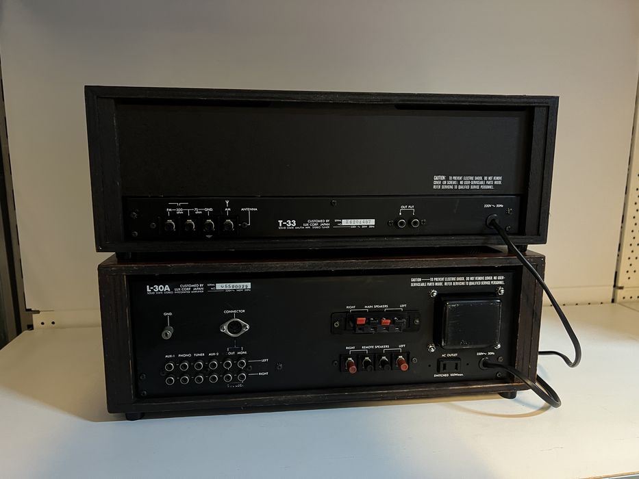 Vand amplificator Luxman L30 si tuner Luxman T33
