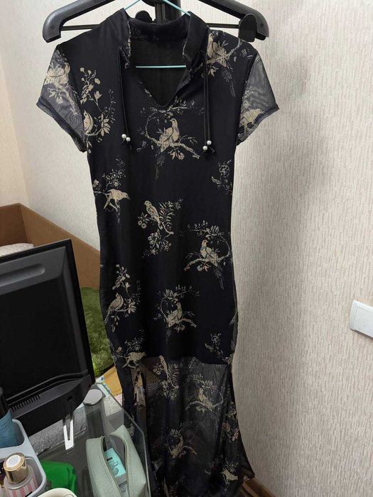 Платье в китайском стиле