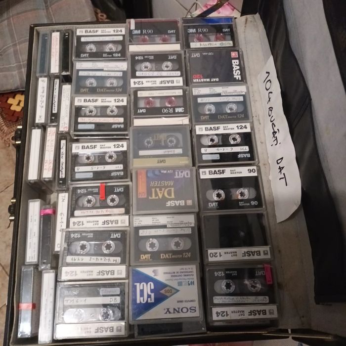 Casete DAT (digital audio tape)