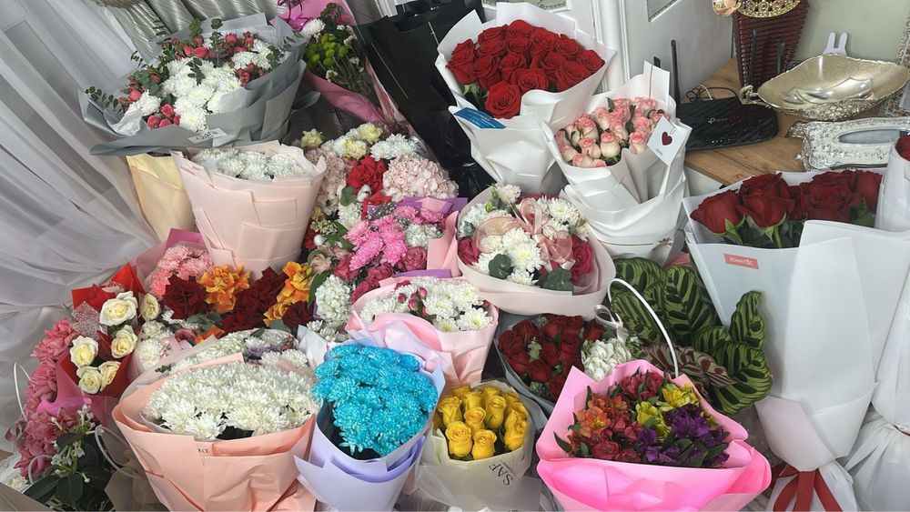 Продам свежие цветы в хорошем качестве