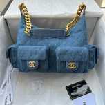 Geanta Chanel Hobo denim
