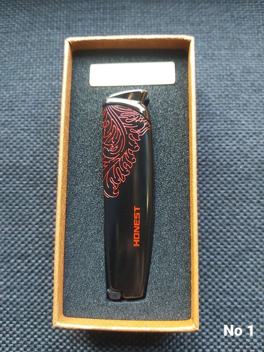 Луксозна запалка HONEST с подаръчна кутия 5 цвята