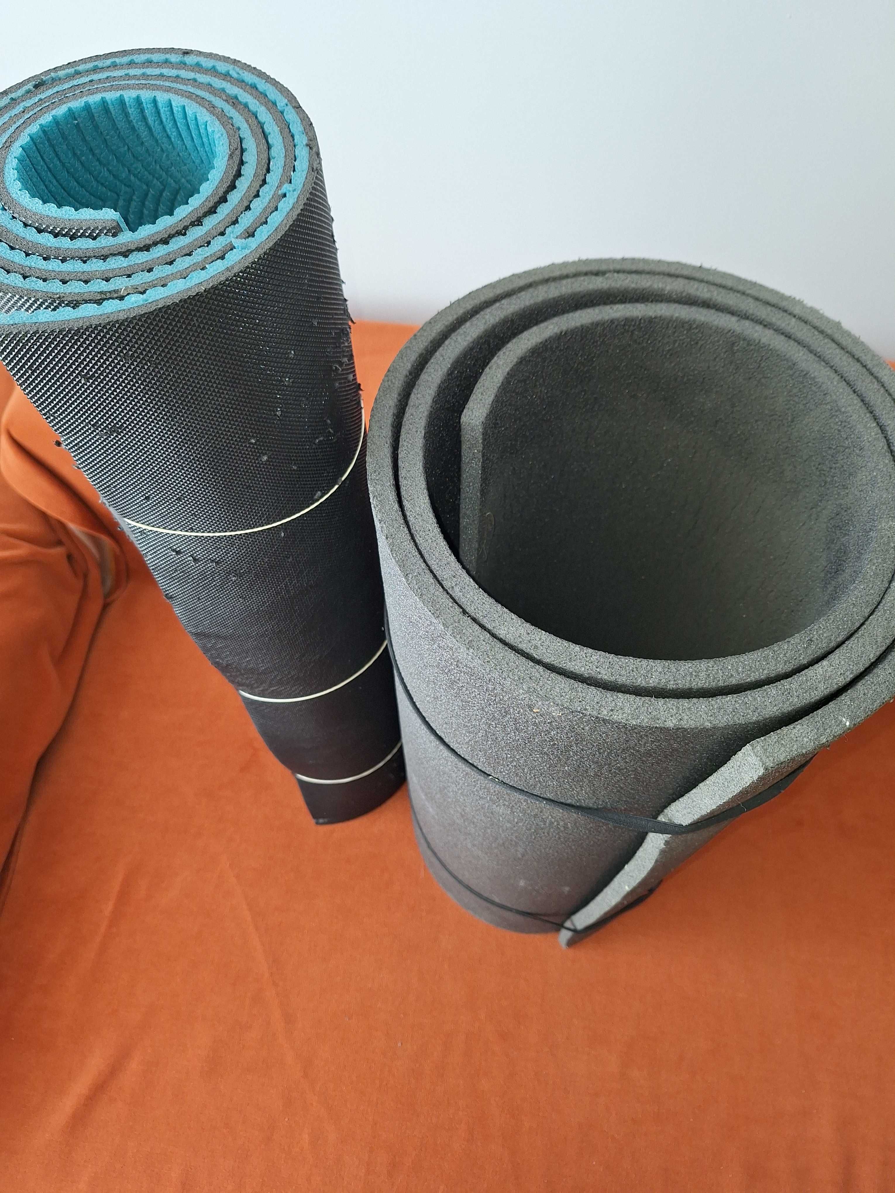 Doua saltele pentru antrenament aerobic, fitness, exercit la sol, yoga