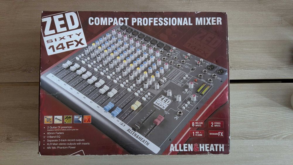 Mixer Allen & Heath ZED60-14FX