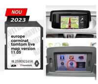 Card navigatie Tomtom Live Renault Megane Scenic Laguna Europa 2023