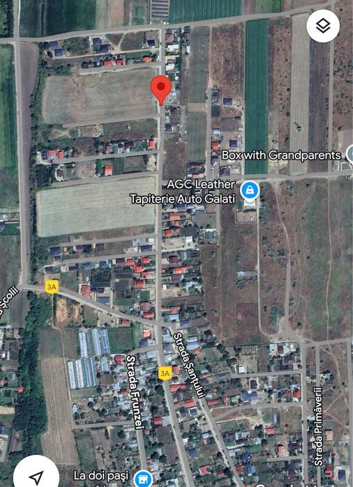 Teren intravilan toate utilitățile la poartă 37€ Mp